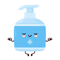Corona Protect Sticker by Alb Animation