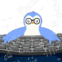 Penguin Coding Sticker by Pudgy Penguins