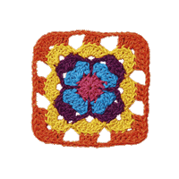 Granny Square Sticker by Simply Crochet