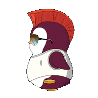 Sunglasses Waddling Sticker by Pudgy Penguins