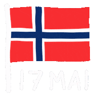 17 Mai Norway Sticker