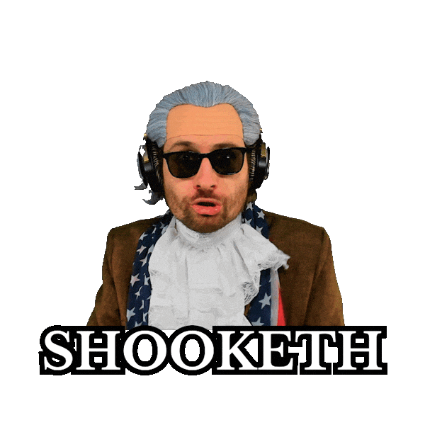 Shocked Lost For Words Sticker