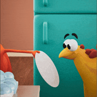 Licking Good Vibes GIF by Claynosaurz