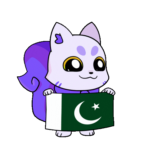 Flag Cricket Sticker by Lucky Kat Studios