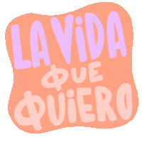 Neon Lettering Sticker by Papel y Lapiz