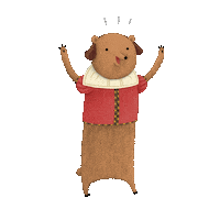 Happy William Shakespeare Sticker by Sophie Corrigan