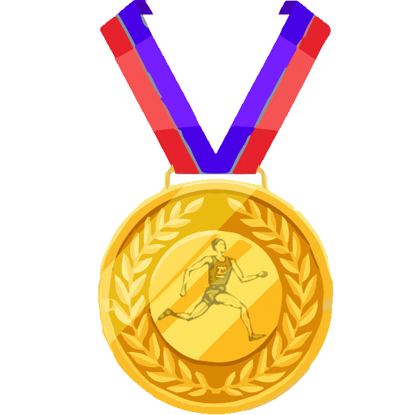 Gold Medal Winner Sticker by Community Foundation of Jackson Hole