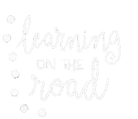 Traveling On The Road Sticker