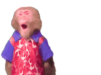 Fun Monkey Sticker
