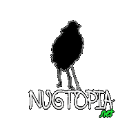 Nugtopia art weed character 420 Sticker