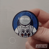 Pinfinity space galaxy nasa augmented reality GIF