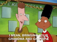 hey arnold nicksplat GIF