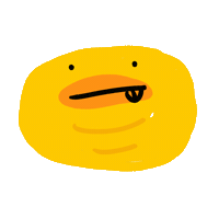 Duck Auzwee Sticker