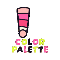 Color Palette Sticker by Lorrane Bernardes