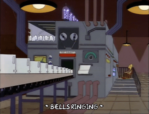 Season 3 Robot GIF by The Simpsons