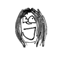 Happy Art Sticker