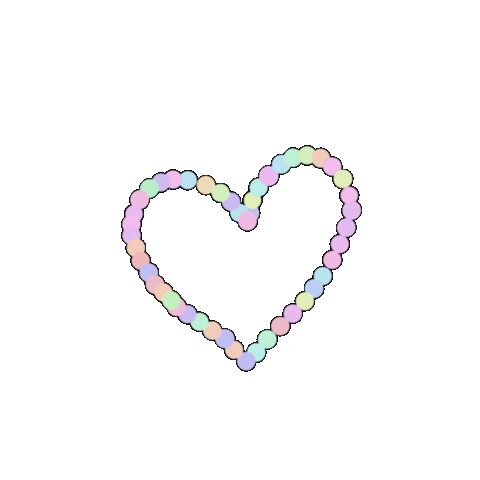 mariahcreates giphyupload love heart like Sticker