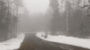 High Winds and Near Whiteout Conditions hit Vermont