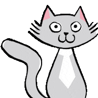 Zona Sul Cat Sticker by Dimóvel