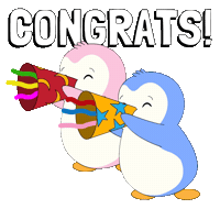 Happy Great Job Sticker by Pudgy Penguins