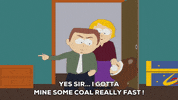 nervous butters stotch GIF by South Park 