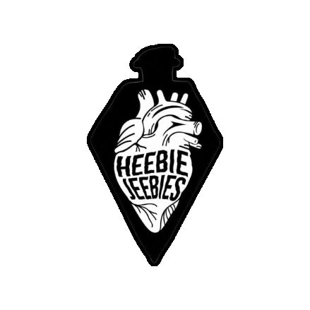 heebiejeebies604 art heart creepy taxidermy Sticker