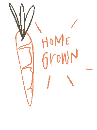 Garden Carrot Sticker