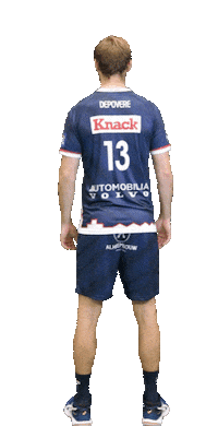 Volleybal Sander Sticker by Knack Volley Roeselare