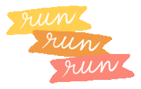 Sport Running Sticker