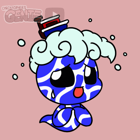 Sorry Blush GIF by Christophers Genie