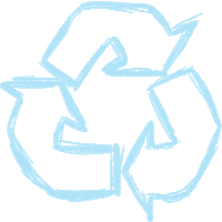 Sustainability Recycle Sticker by The Rippl Effect