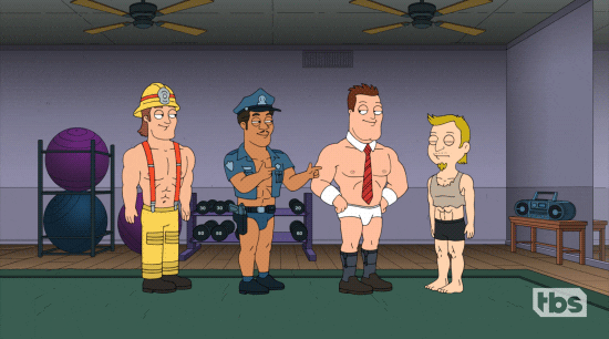 Jeff Stripping GIF by American Dad