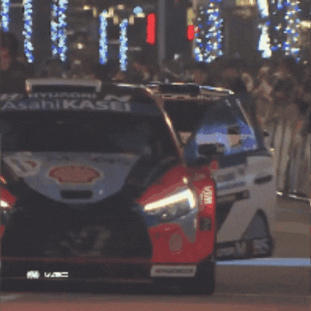 Here I Am Hello GIF by FIA World Rally Championship