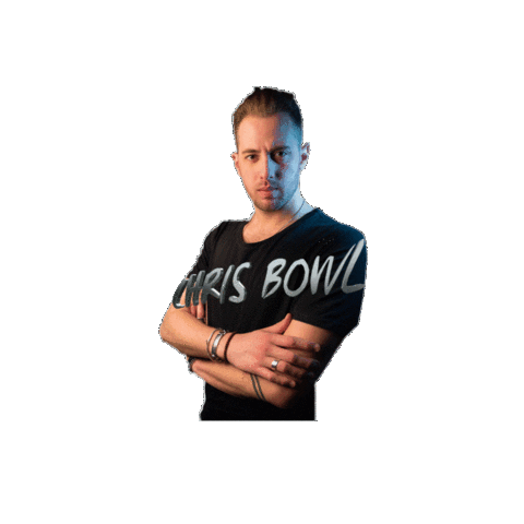 Dj Sticker by Chris Bowl