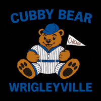 Cubs GIF by The Cubby Bear Chicago