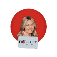 RocketTitleInc rocket title inc rocket title employee rocket title tianna Sticker