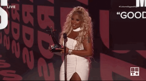 Mary J Blige GIF by BET Awards