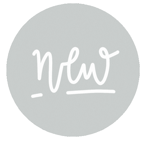New Post Lettering Sticker