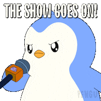 Penguin Yell Sticker by Pudgy Penguins