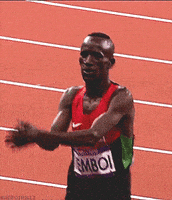 Happy Track And Field GIF