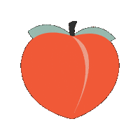springhouseco peach pilates springhouse spring house Sticker