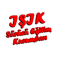 ISIKSurucuKursu ehliyet surucukursu isiksurucukursu Sticker