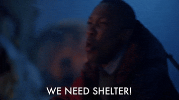 WE NEED SHELTER!