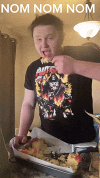 Cake Eating GIF