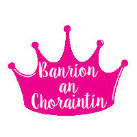 Queen Irish Sticker by Foras na Gaeilge