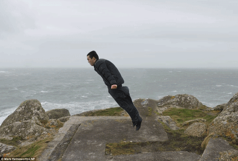 windy day GIF