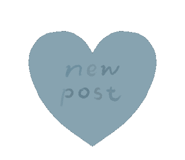 Heart New Post Sticker