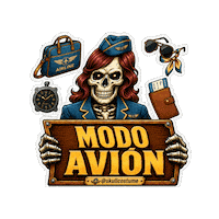 Halloween Viajar Sticker