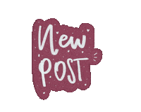 New Post Sticker