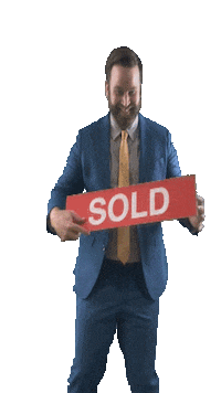 Realtor Sold Sign Sticker by Charleston Agent